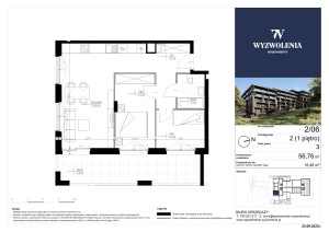 Mieszkanie 2/06 - Cena 11 000zł/m2